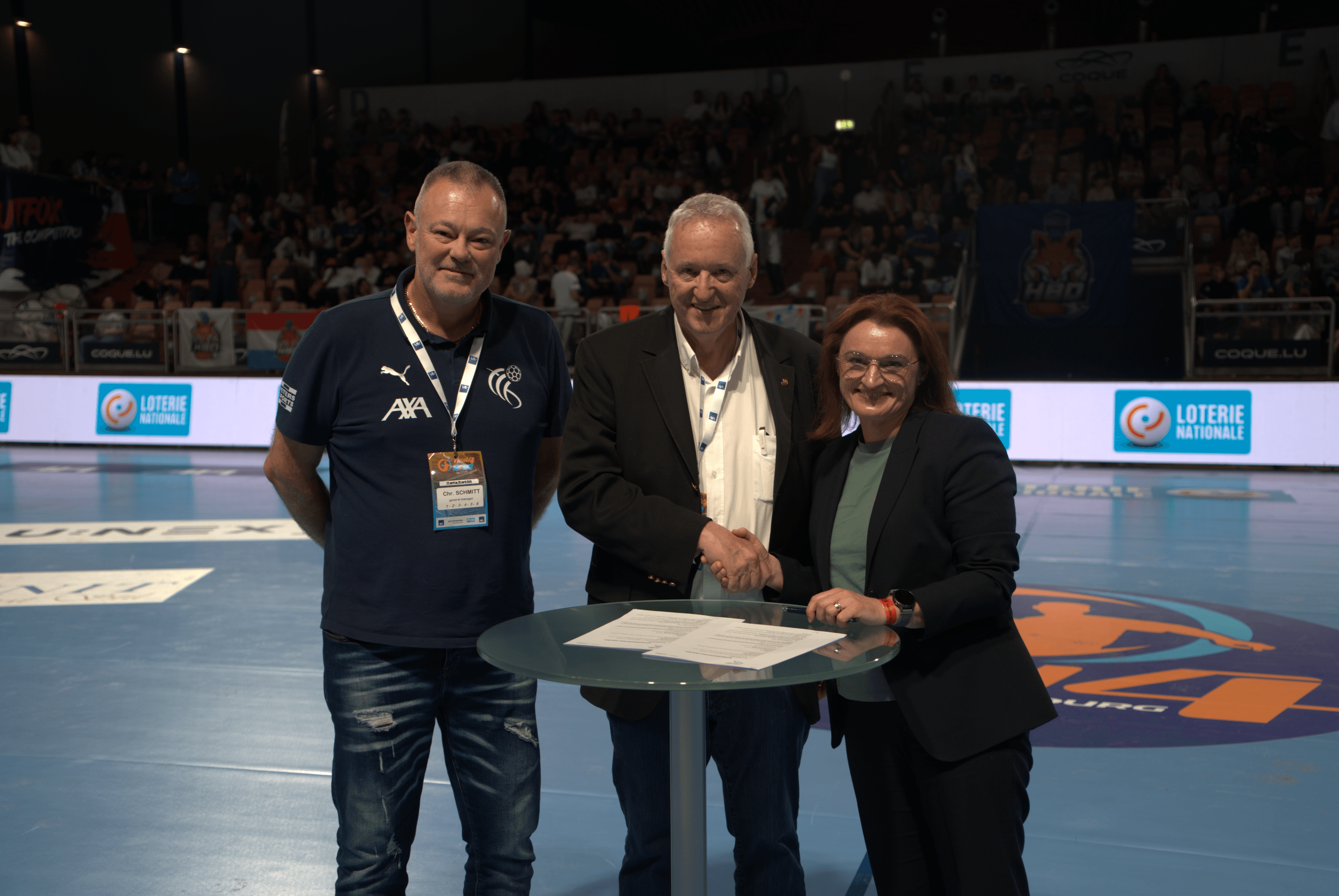 LUNEX Renews Partnership with the Luxembourg Handball Federation