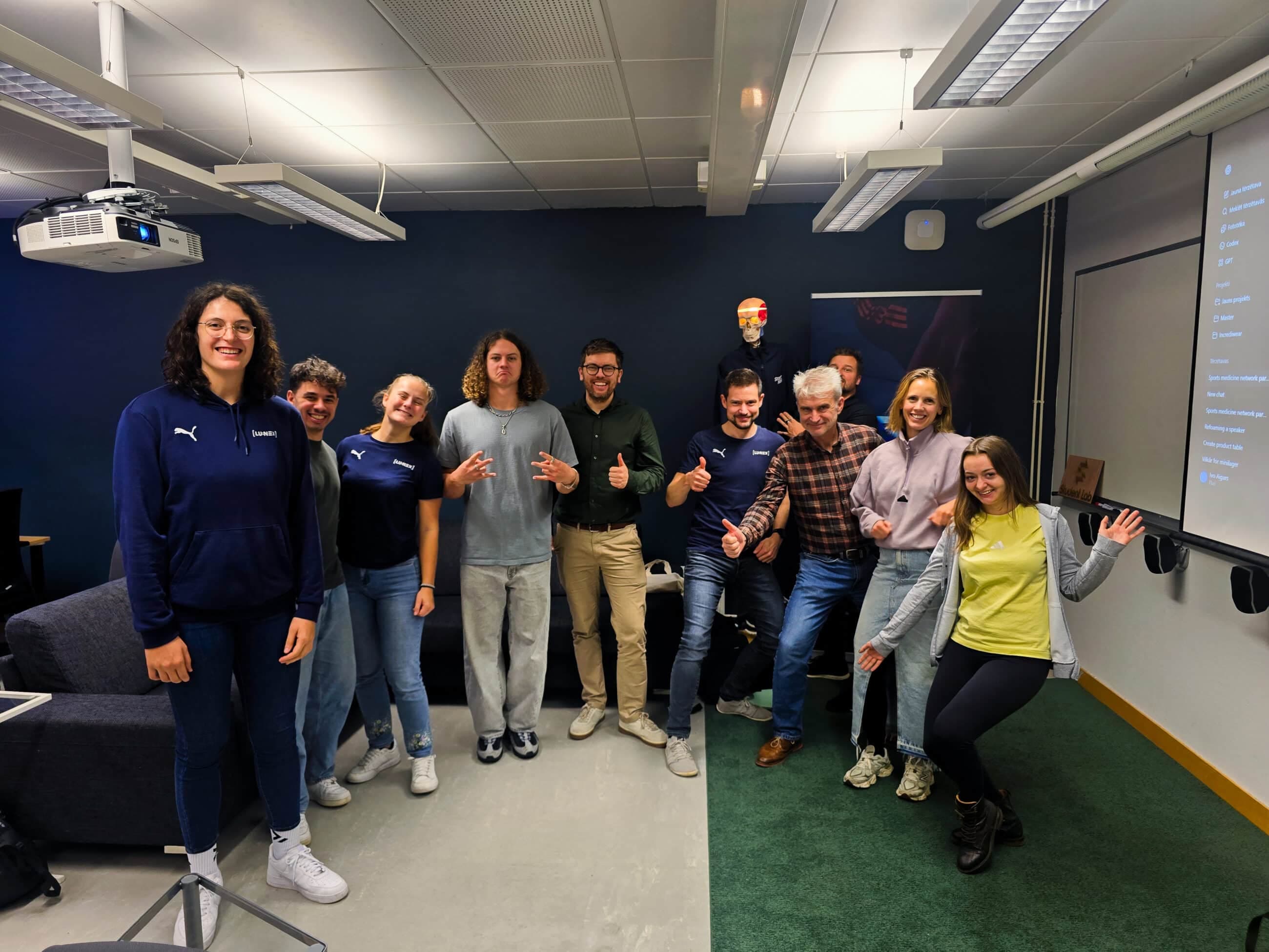 LUNEX students and staff joined Sport-IE training in Norway