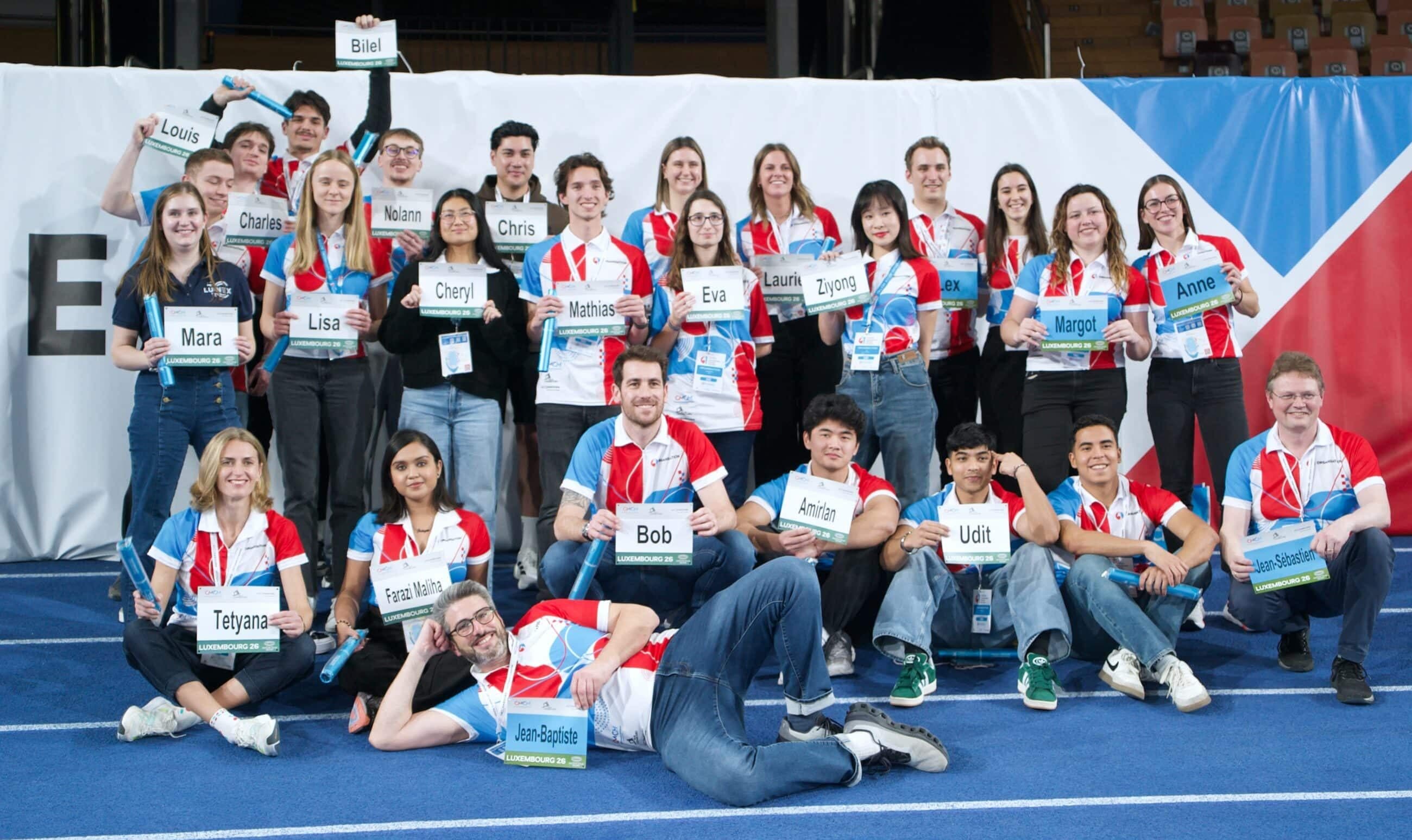 Biggest indoor athletics event in Luxembourg, powered by LUNEX