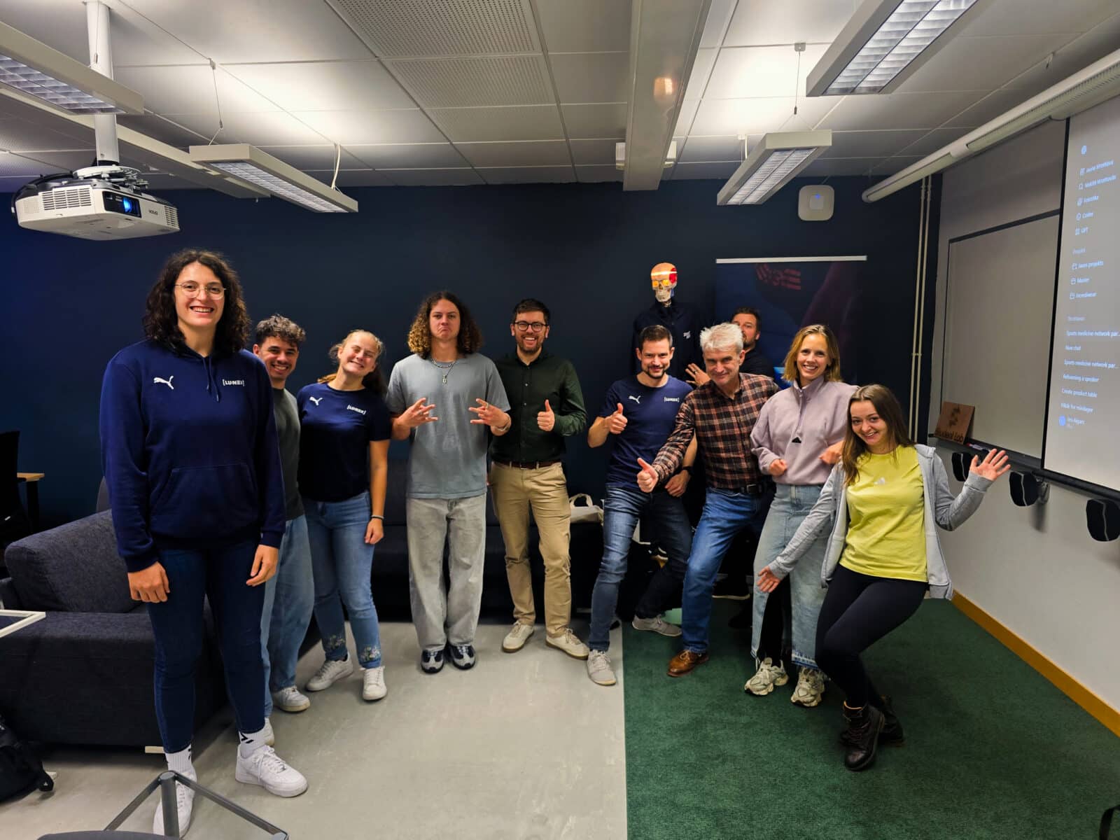 LUNEX students and staff join Sport-IE training in Norway