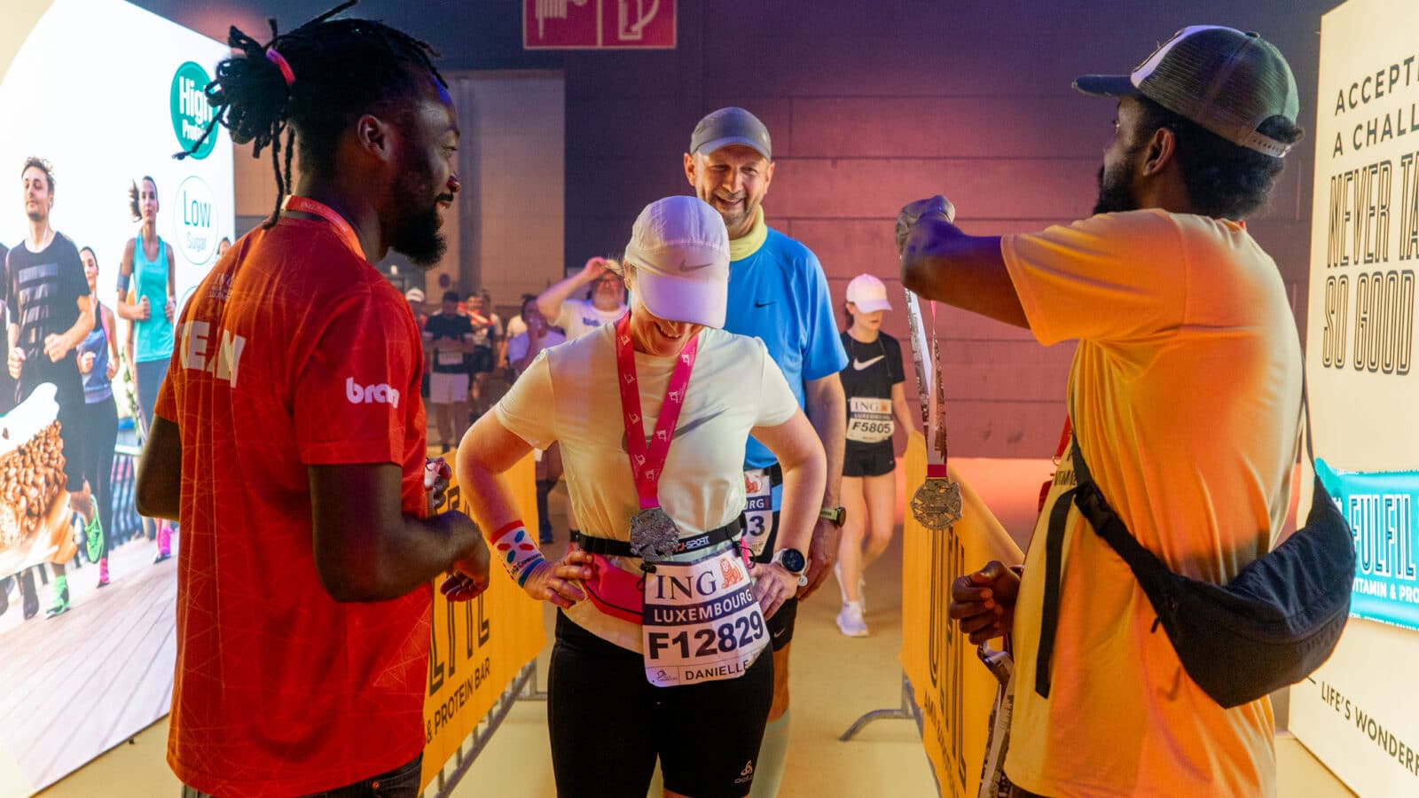 LUNEX Students in Action at the ING Night Marathon