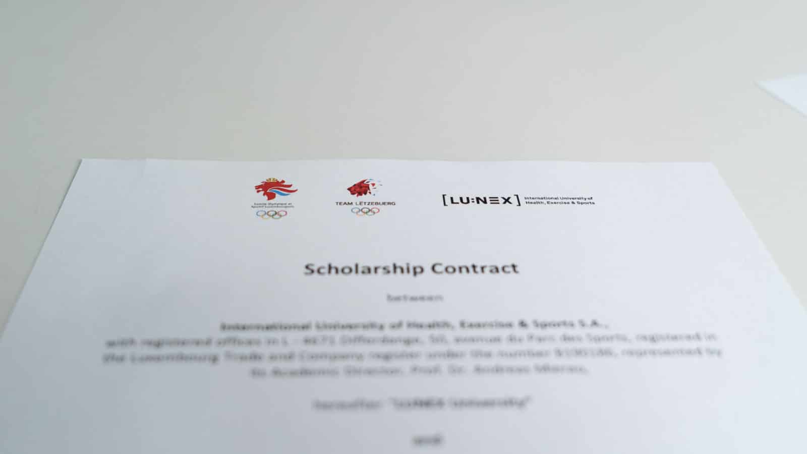 Étudiant-athlète luxembourgeois : obtenez une bourse COSL et un emploi du temps aménagé